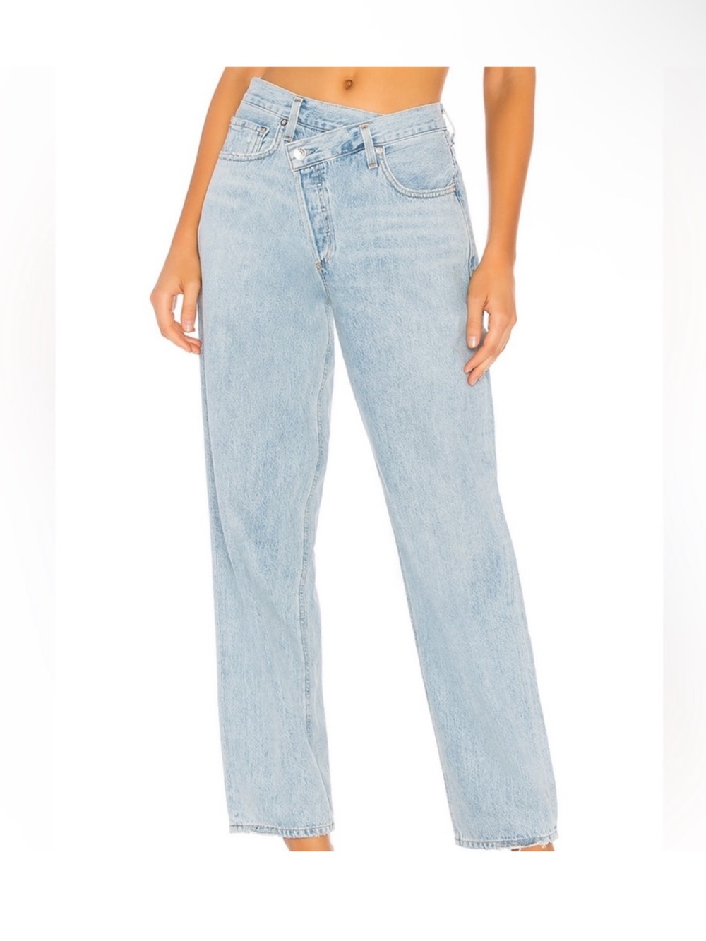 AGOLDE Women’s Criss Cross Upsized
Jeans Size 26 ( flawed)